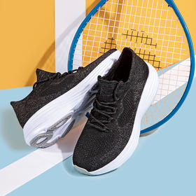 【正码男女同款】斯*奇、安*代工厂！JUSTBOOM爆米花厚底袜套运动鞋JB2305001，一体成型工艺柔软编织，贴合脚型，搭载呼吸微孔，畅享自在透气感