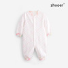 【纯棉贴身连体衣】卓儿婴儿衣服宝宝春秋长袖打底衫新生儿哈衣舒适 商品缩略图3