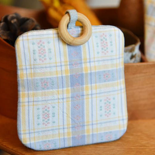 森系格纹香包轻奢田园衣柜持久香气除味香囊香袋 商品图2