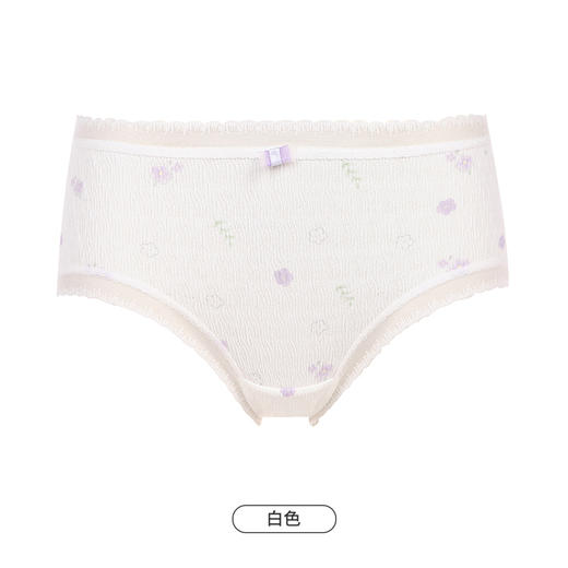 都市丽人基础木代尔系列纤柔绵内裤女锦泳女士内裤低腰平角内裤LK43D6 商品图9