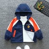 男童外套春秋款2024新款洋气儿童春装衣服女童休闲夹克连帽风衣 商品缩略图2