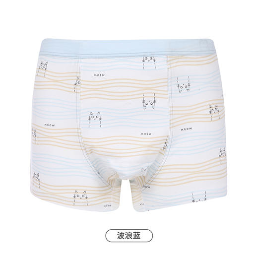 都市丽人眯雅佳基础系列舒肤棉男童内裤男童纯棉童装内裤平角裤平角男童内裤JK4B01 商品图10