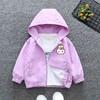女童外套春秋薄款儿童洋气时髦拉链衫大童小男孩春季风衣夹克 商品缩略图3