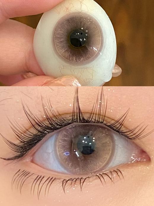 mimipark 半年抛 爱丽丝游/瑰丽画卷/知名浪漫 绿/紫/粉 14.5mm 两片装 商品图7