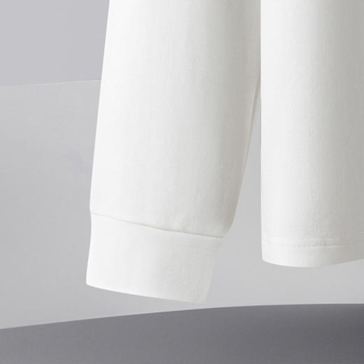 14LP3717114LP37171【双面含桑蚕丝】罗蒙男士绣花polo衫男长袖t恤男春秋男士polo衫 商品图8