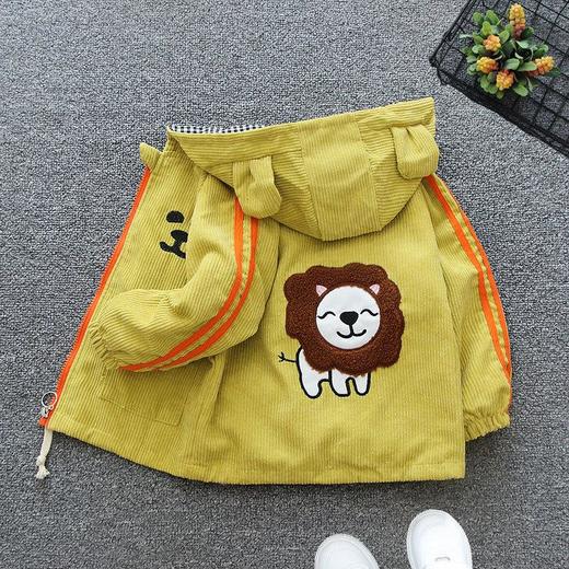 儿童装男童春装外套2024新款中小童2男孩春秋季休闲夹克韩版潮6岁 商品图1