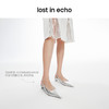 [捡漏价]lost in echo2024春季新款通勤时尚尖头高跟鞋细扣带裸跟猫跟鞋女 商品缩略图4