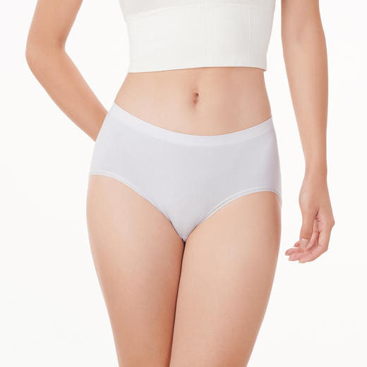 都市丽人健康一体美臀一体无缝内裤女无缝面料女士内裤中腰三角内裤LK42A6 商品图1