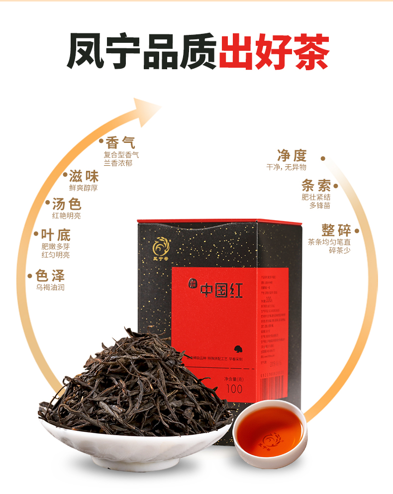 凤庆中国红茶叶简介图片