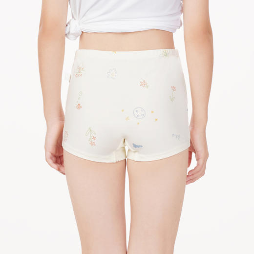 都市丽人眯雅佳基础系列舒肤棉女童内裤女童纯棉童装内裤平角裤平角女童内裤JK4503 商品图3