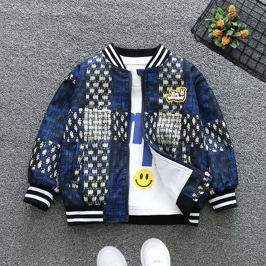 男童外套春秋款2024新款小女孩风衣帅气棒球服宝宝春季炸街夹克潮 商品图2