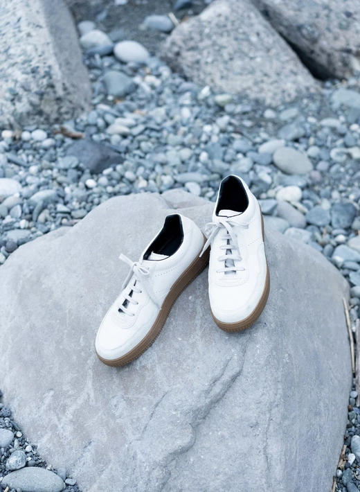 35-3代工圆正 MHL英伦知识分子风 侘寂色黄胶厚底 高端德训鞋 巨好穿 商品图1