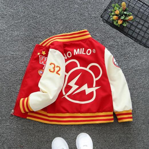 儿童装大男孩男童春秋装夹克外套酷帅气衣服时髦炸街2024新款潮牌 商品图1