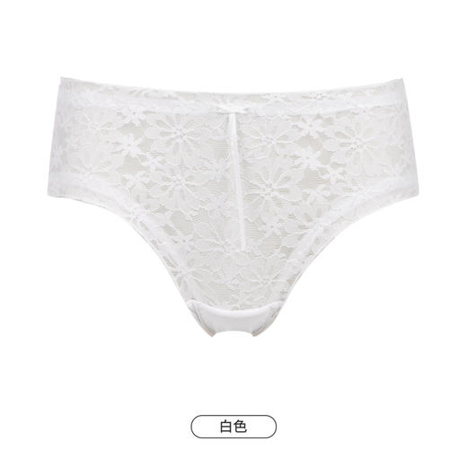 都市丽人基础系列薄透丝滑内裤女锦纶女士内裤速干低腰三角内裤LK43C3 商品图9