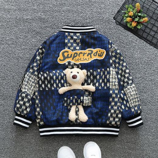 男童外套春秋款2024新款小女孩风衣帅气棒球服宝宝春季炸街夹克潮 商品图4