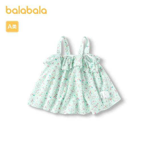 巴拉巴拉宝宝上衣婴儿衣服女童夏装新款清新俏皮甜美可爱时髦 商品图4