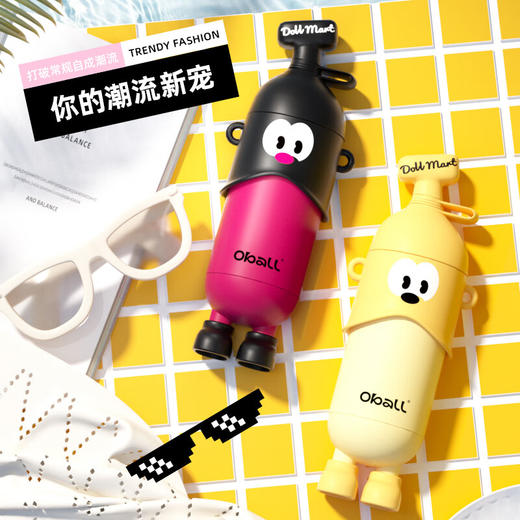 OBALL保温杯公仔杯2024新款儿童潮玩礼物水杯 400ml     JCZ 商品图3