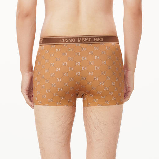 都市丽人都市锋尚潮流时尚男士平角裤男凉感冰丝男士内裤无锦纶平角FK4HA9 商品图3