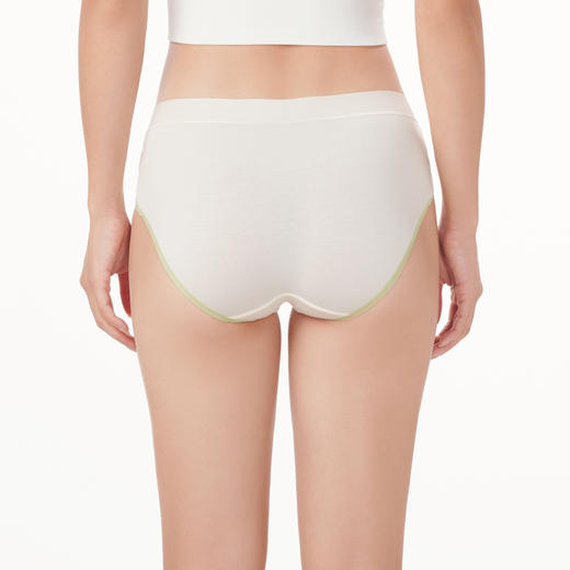 都市丽人健康系列舒肤棉内裤女超爽棉纯棉女士内裤低腰三角内裤LK43D4 商品图3