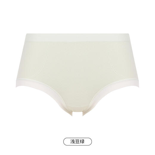 都市丽人基础系列宽版包覆内裤女无缝面料女士内裤中腰三角内裤LK42A4 商品图9