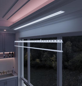 高颜值晾衣架A006（带晾被杆）