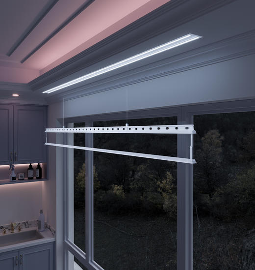 高颜值晾衣架A006（带晾被杆） 商品图0