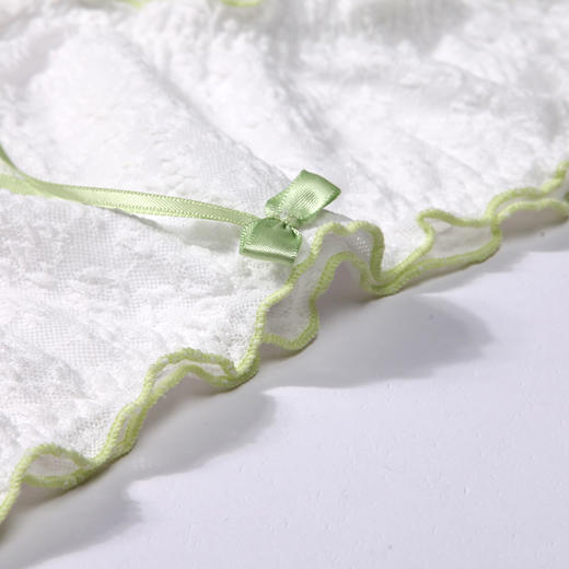 都市丽人基础系列蕾丝网布内裤女提花女士内裤低腰三角内裤LK43A4 商品图5