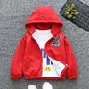 女童春秋连帽外套2024新款儿童春装小男孩洋气风衣夹克潮上衣韩版 商品缩略图2