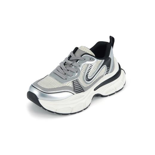 westory2024年春季新款超轻厚底系带圆头运动鞋慢跑鞋老爹鞋S24AM57531 商品图2