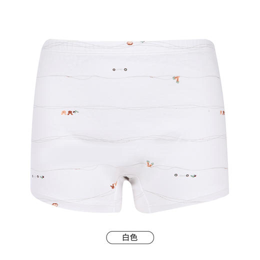 都市丽人眯雅佳基础系列舒肤棉女童内裤女童纯棉童装内裤平角裤平角女童内裤JK4503 商品图10