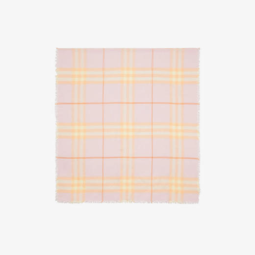 BURBERRY 巴宝莉 男女通用格纹羊毛围巾 格子 8080102 B8640 商品图0