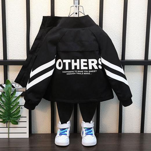 男童春秋季外套2024新款中大童夹克上衣春装潮衣休闲洋气儿童童装 商品图0
