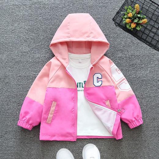 女童外套2024新款春季爆款中大童韩版外穿夹克春秋款男童棒球服 商品图3