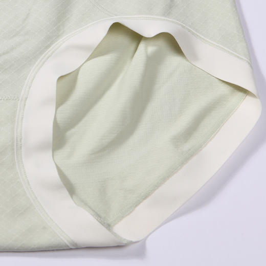 都市丽人基础系列宽版包覆内裤女无缝面料女士内裤中腰三角内裤LK42A4 商品图6