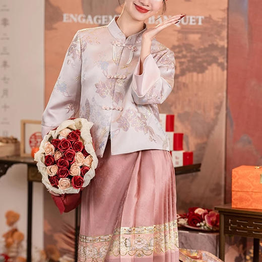 裁缝学苑AS205 新中式纸样婚服新款上衣做衣服女装打版裁剪样板 商品图5