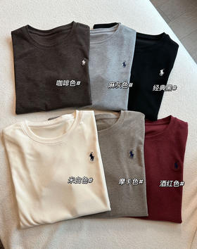 拉夫劳*伦复古刺绣短袖020508