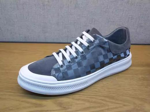 2022春季豪行男鞋12135173舒适休闲平底系带单鞋青年拼色板鞋正品 商品图1