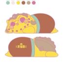 福福贴贴卧佛抱枕黄财神款