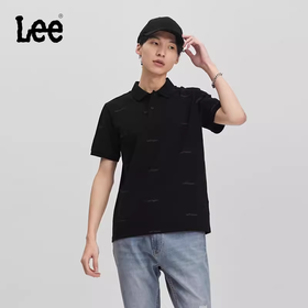 Lee商场同款24早春新品标准版Logo男短袖polo衫休闲LMT007473203470K11000