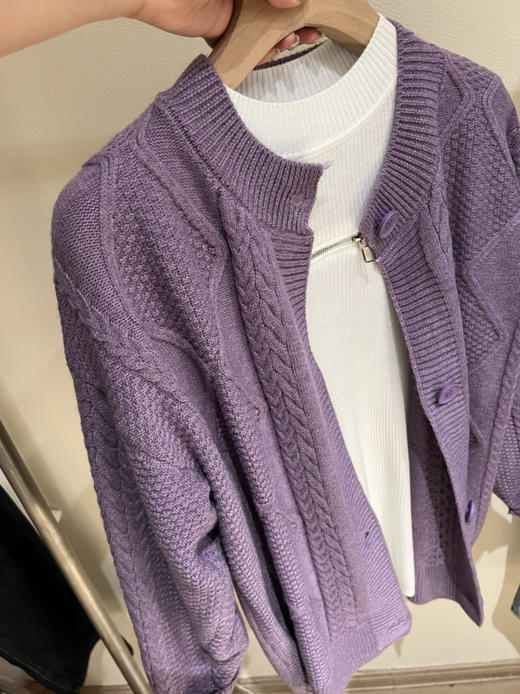 薰衣草开衫 商品图2