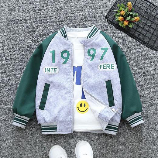男童春装外套酷帅2024新款春秋季儿童潮帅气棒球服春秋款夹克上衣 商品图3