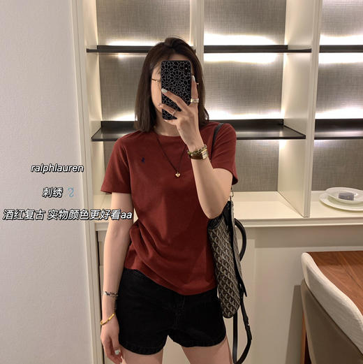 拉夫劳*伦复古刺绣短袖020508 商品图3