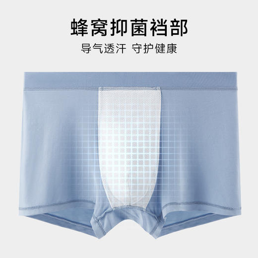 XY-1258  【1条】60支兰精莫代尔男士内裤5A粘纤抗菌透气内裤 商品图2