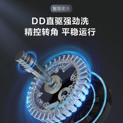 GREE格力 洗衣机 XQG100-RBKD1401Aa1 (珍珠黑) 热泵洗护机（如初）  商品图5