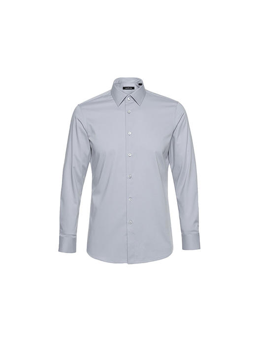 callisto灰色弹力混纺长袖衬衫 STSTL072C 商品图3