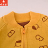 棉果果秋冬季男童加里子厚款对开毛衫M412161218661 商品缩略图3