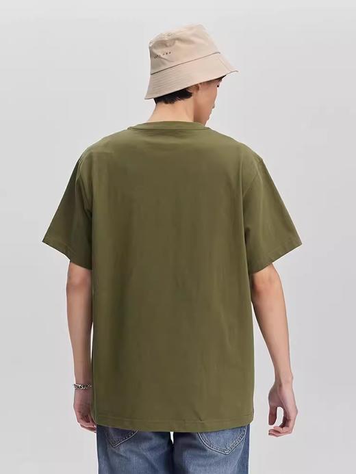 Lee商场同款舒适版圆领刺绣小Logo男短袖T恤多色休闲LMT0067744DR00FA05170 商品图1