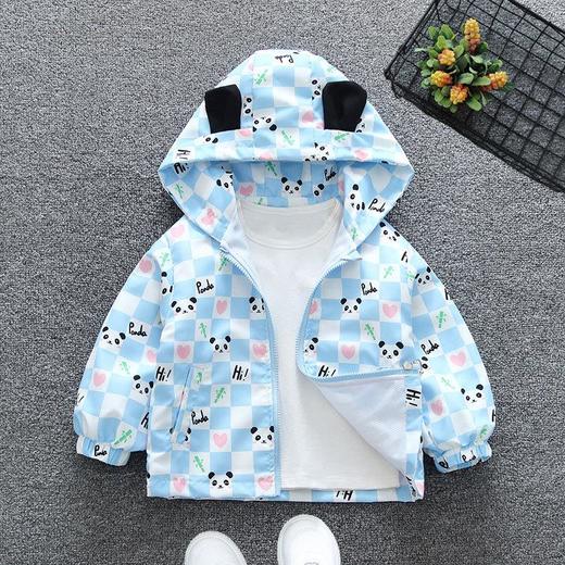 女童外套春秋季2024新款洋气薄款中大童连帽衣夹克上衣小儿童韩版 商品图2