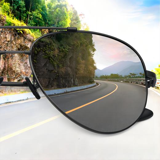 【CL6513】ZERSER姿森偏光太阳镜男士户外蛤蟆镜防紫外线司机开车墨镜 商品图2