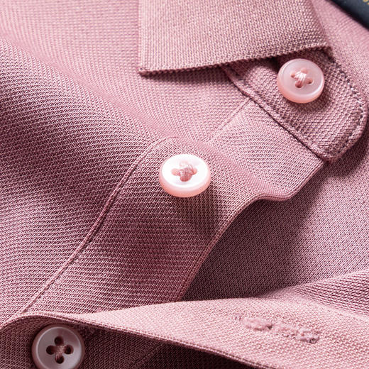 【双面含桑蚕丝】罗蒙春秋男士商务polo衫男长袖t恤男春秋男士polo衫 商品图10